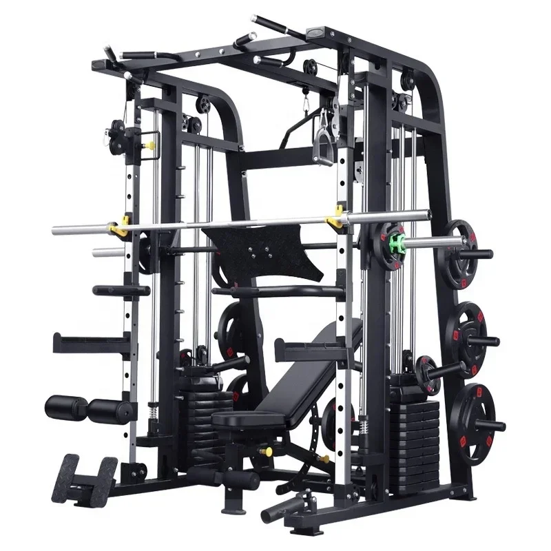 Leg Press Machine - Alat Latihan Multifungsi Smith Machine 2026,