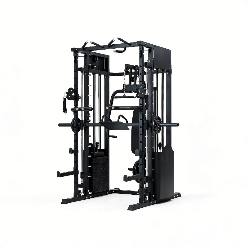 Home Gym With Smith Machine - YTYIN 2026 Peralatan Gym Rumah Multi-Fungsi