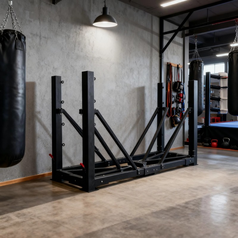 Home Gym Set - Set Ring Tinju Lipat Kecil, Peralatan