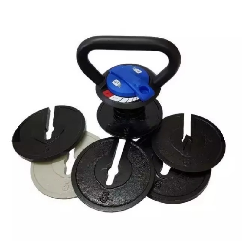 Home Gym Set - Set Dumbbell Kettlebell Bulat Krom DUTRIEUX