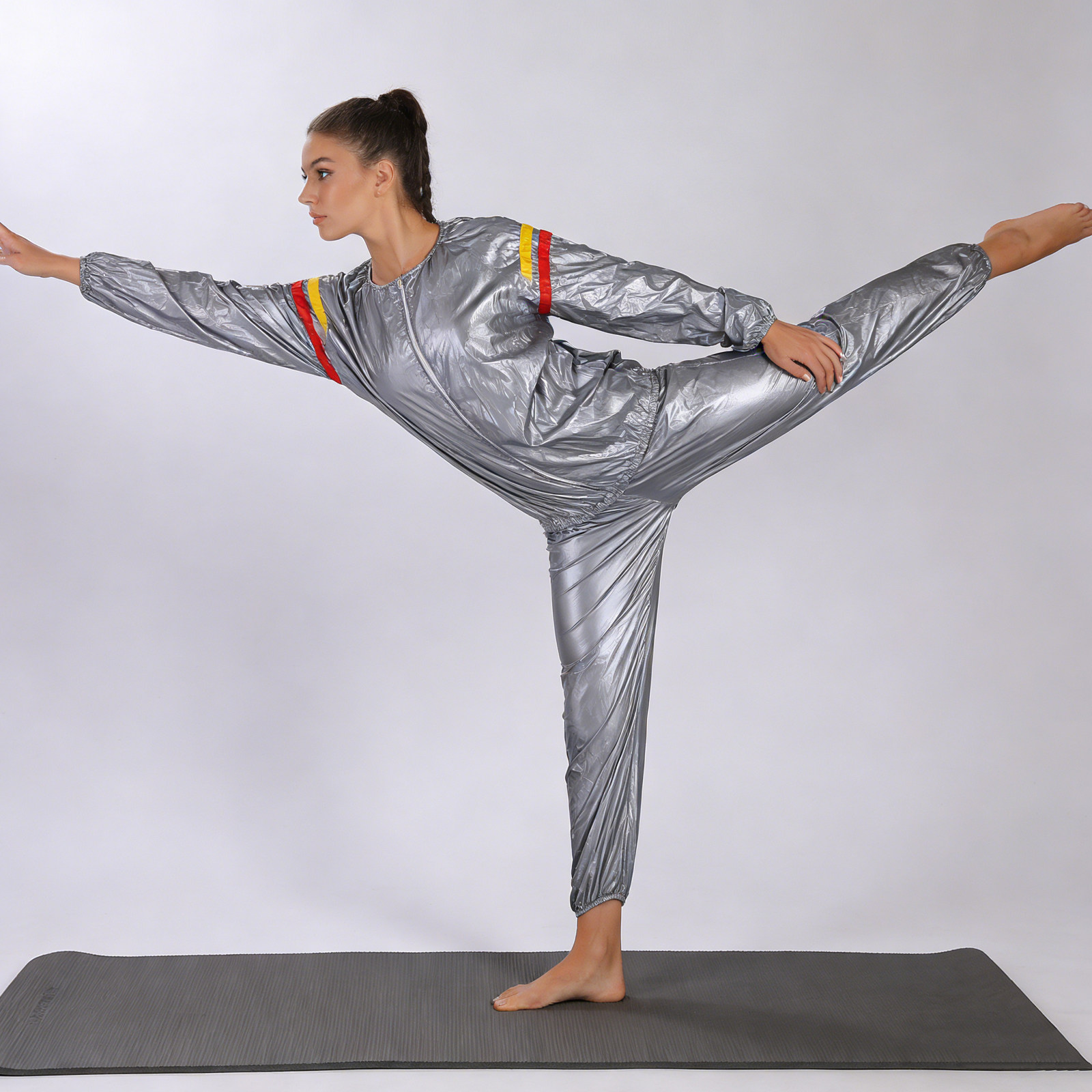 Home Gym Set - 1Set Setelan Olahraga Wanita Sauna Workout