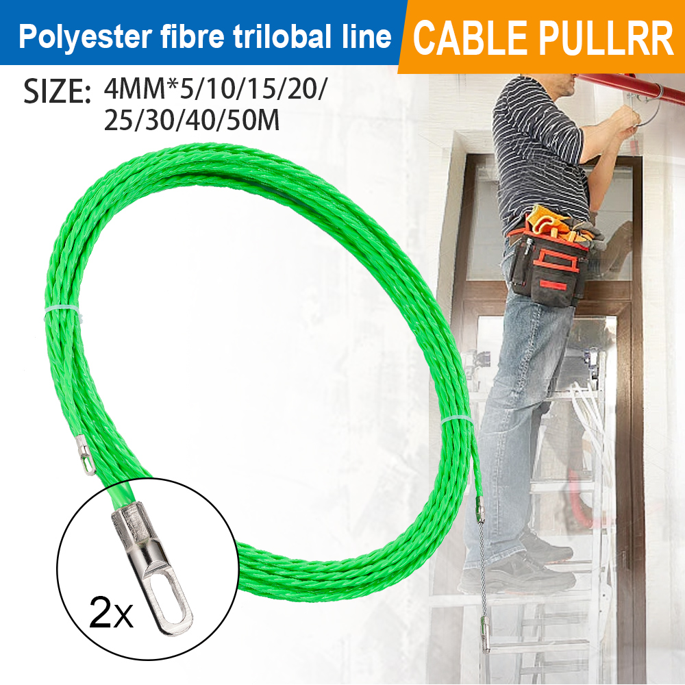 Cable Pulley System - Kabel Penarik Serat Fiberglass 4MM 5-50M
