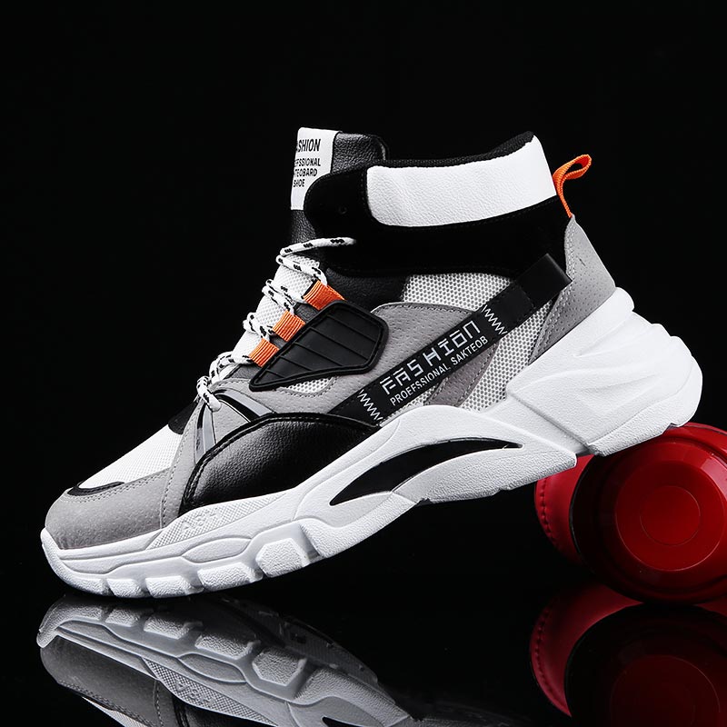 Home Gym Yoga Room - Hightop Musim Panas Pria Sepatu Olahraga