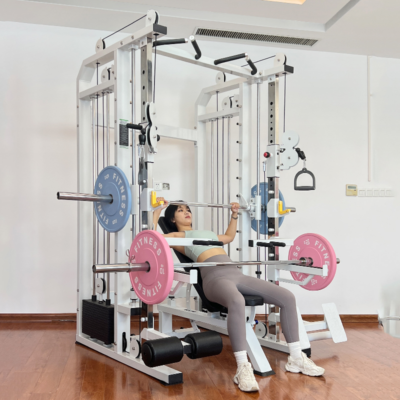 Home Gym With Smith Machine - Rak Latihan Komprehensif untuk Rumah, Alat
