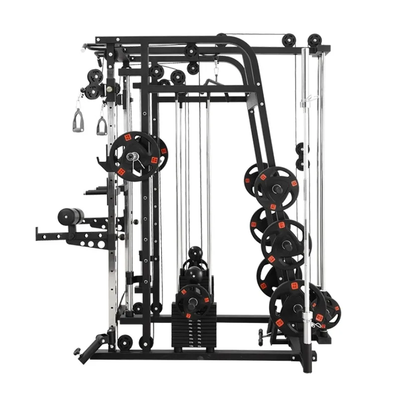 Home Gym With Smith Machine - Rak Kombinasi Power Rack Smith Machine
