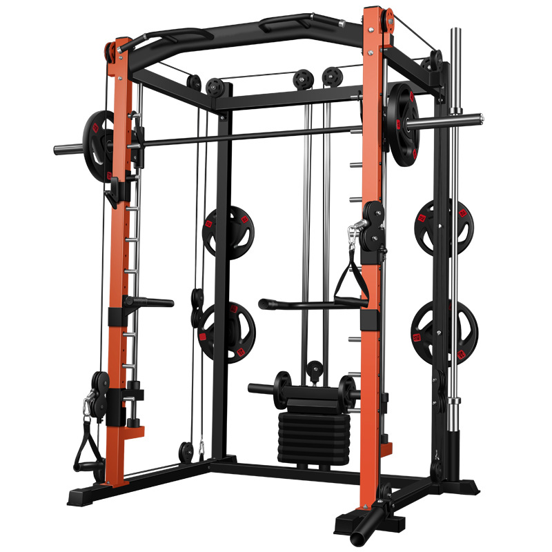 Home Gym With Smith Machine - Peralatan Gym Rumah Multifungsi Rak Squat