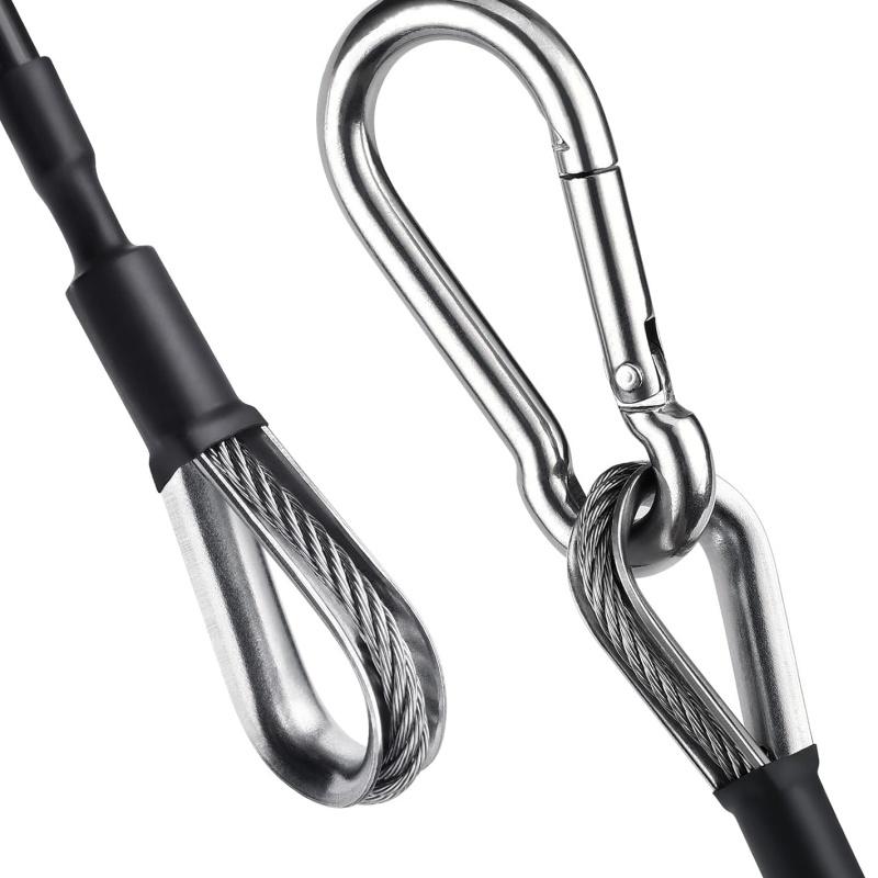 Lat Pulldown Cable - 1/2 Buah Ekstensi Kabel Gym Kompatibel