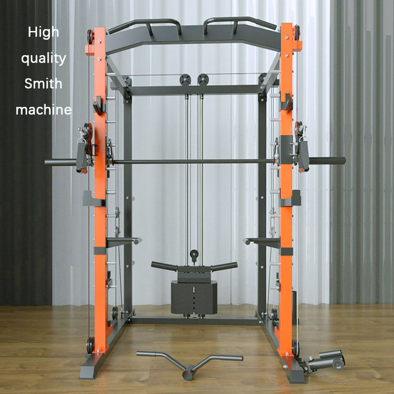 Home Gym With Smith Machine - Sistem Mesin Smith Rak Multifungsi Komersial