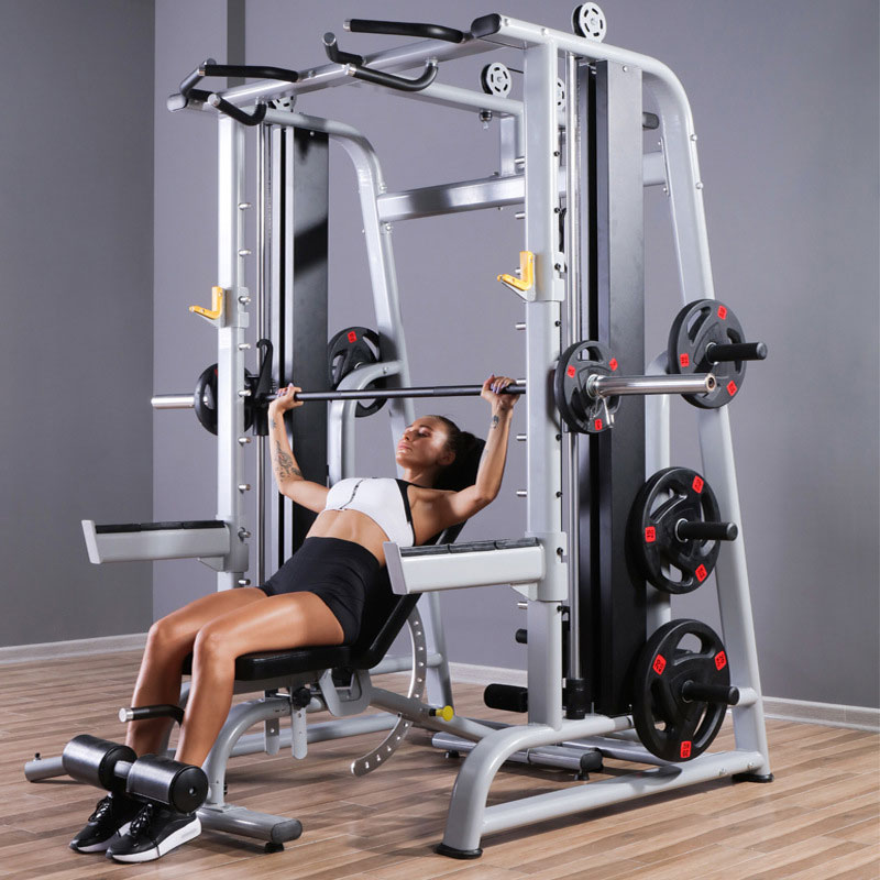 Home Gym With Smith Machine - Mesin Smith Cable Crossover Teknologi Tinggi