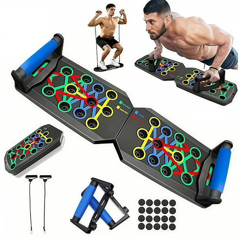 Home Gym Needs - Papan Push Up Lipat dengan Tali