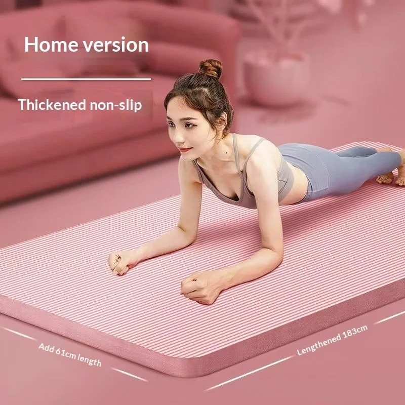 Matras Yoga Anti Selip Ekstra  - Home Gym Yoga Mat ulasan dan harga