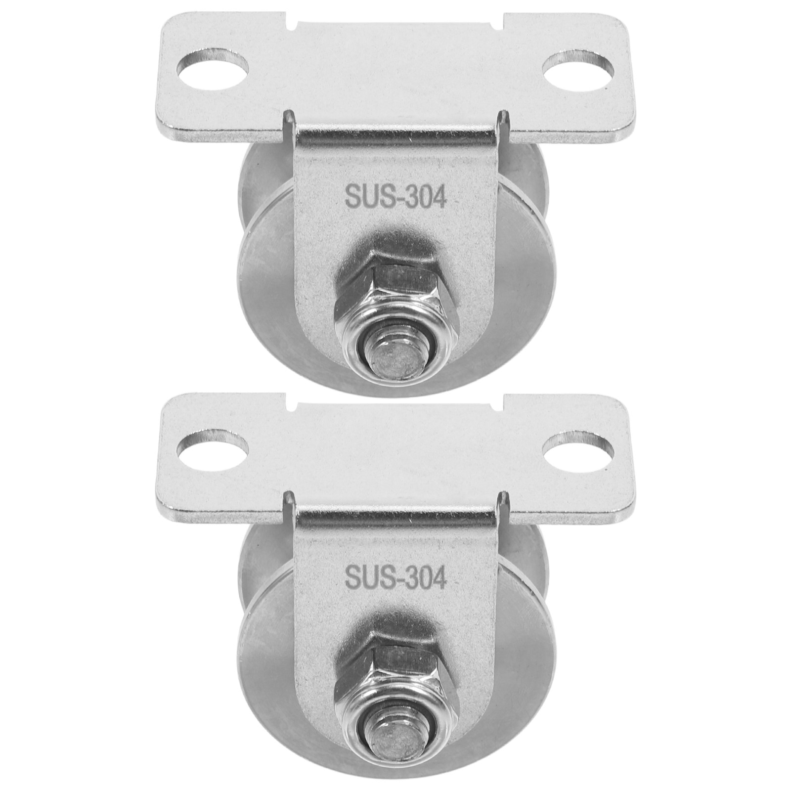 2 Buah Katrol Kabel Baja Tahan - Cable Pulley System ulasan dan harga