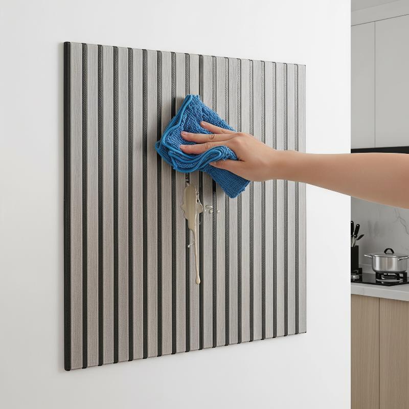 Panel Dinding Kayu 3D Ramah Li - Home Gym Yoga Room ulasan dan harga