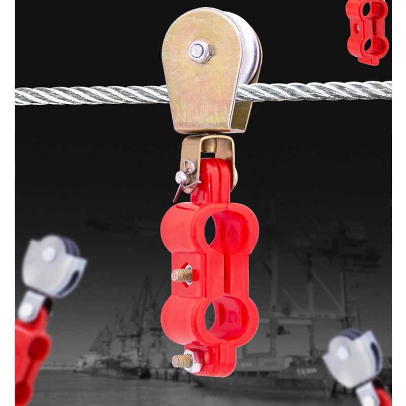 Troli Kabel untuk Crane Electr - Cable Pulley System ulasan dan harga