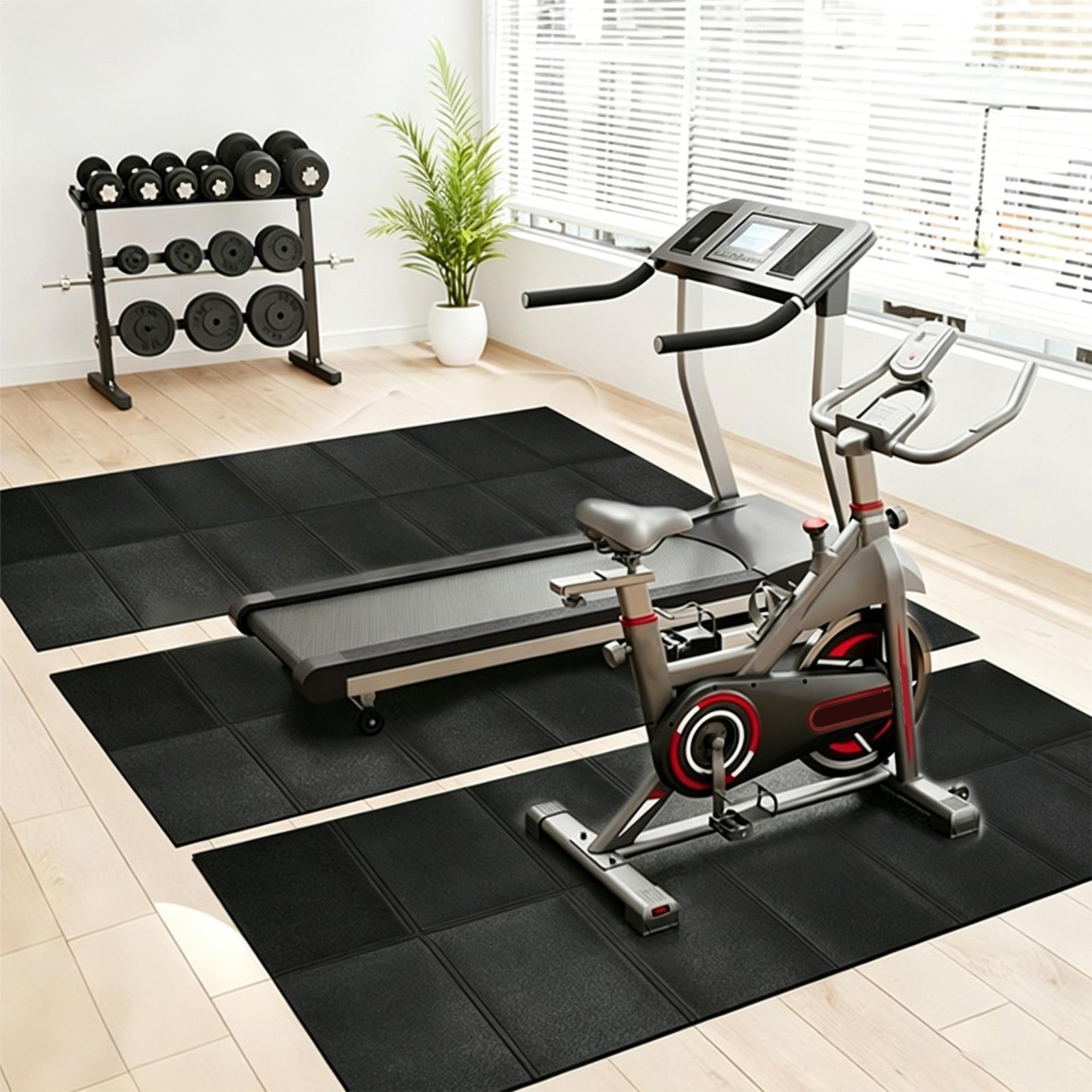 Alas Treadmill Penyerap Getara - Home Gym Yoga Mat ulasan dan harga