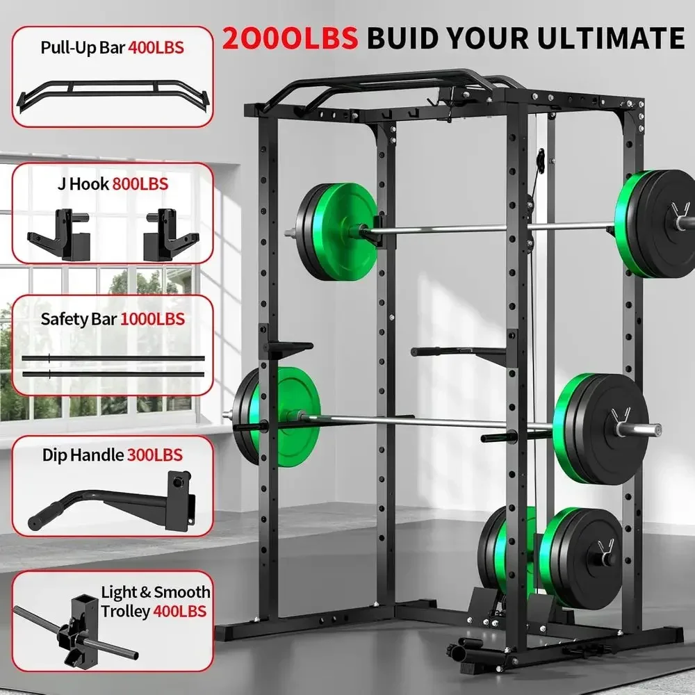 Rak Beban Kapasitas 2000LBS de - Lat Pulldown Cable ulasan dan harga