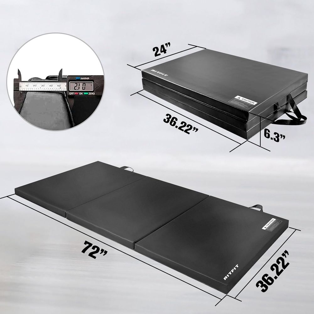 Matras Gym Tebal 2 Lapis yang  - Home Gym Yoga Mat ulasan dan harga