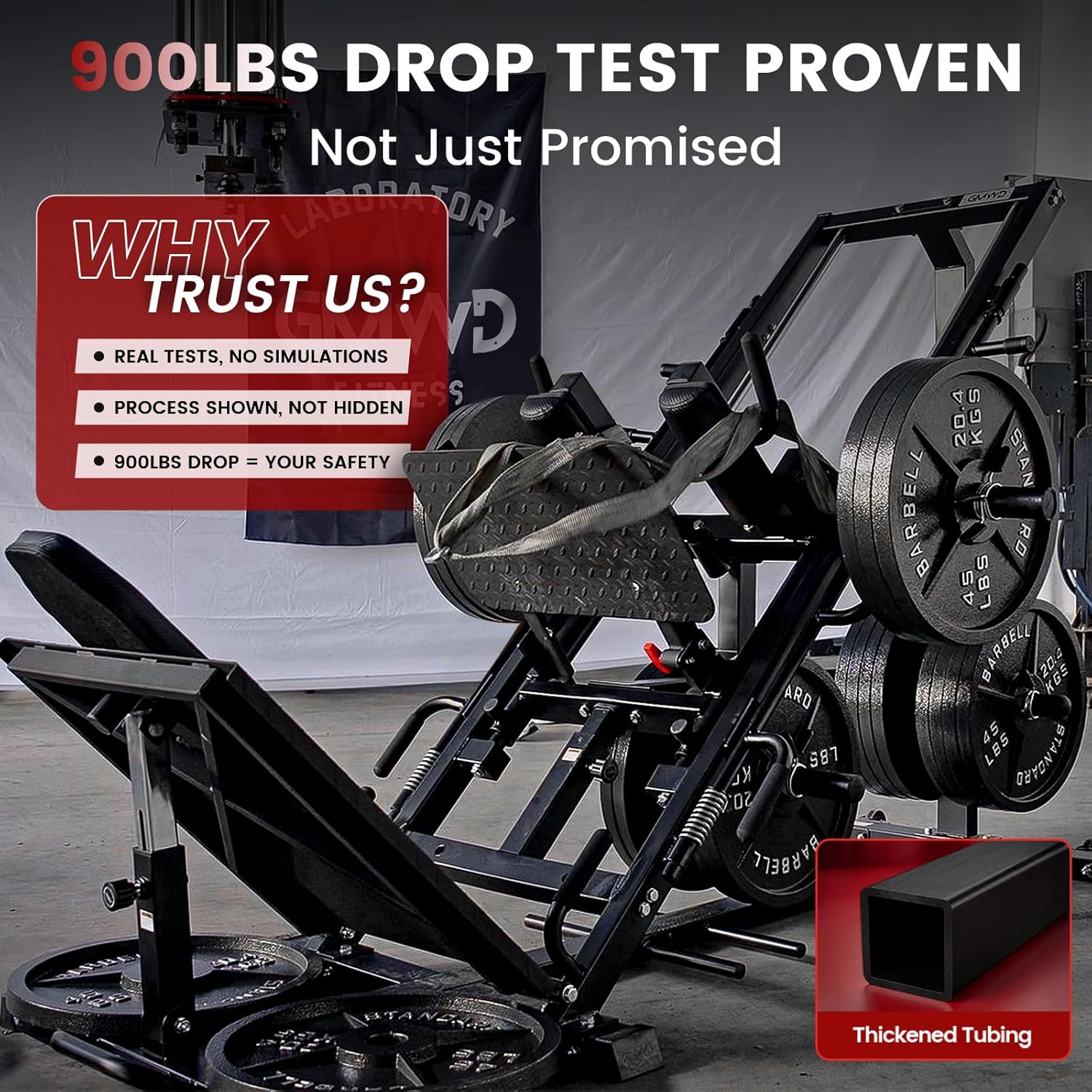 Mesin Combo Leg Press Hack Squ - Leg Press Machine ulasan dan harga