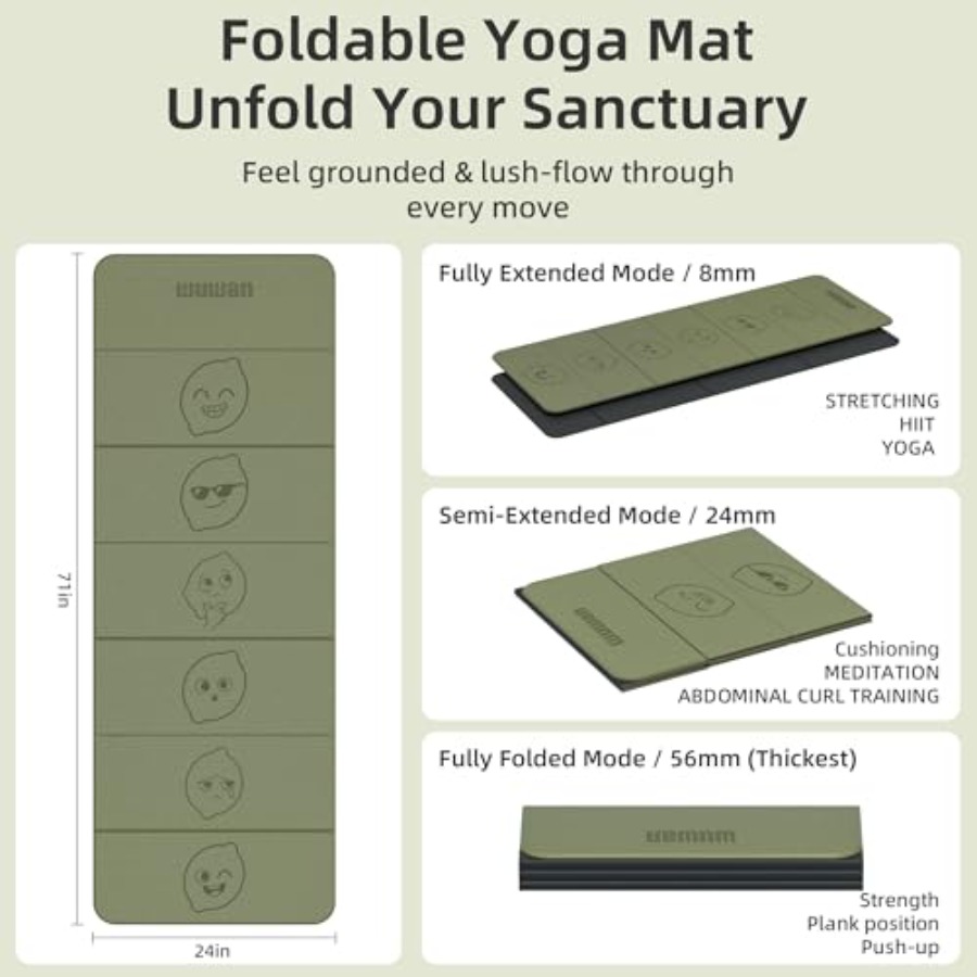 Matras yoga TPE untuk pengguna - Home Gym Yoga Mat ulasan dan harga