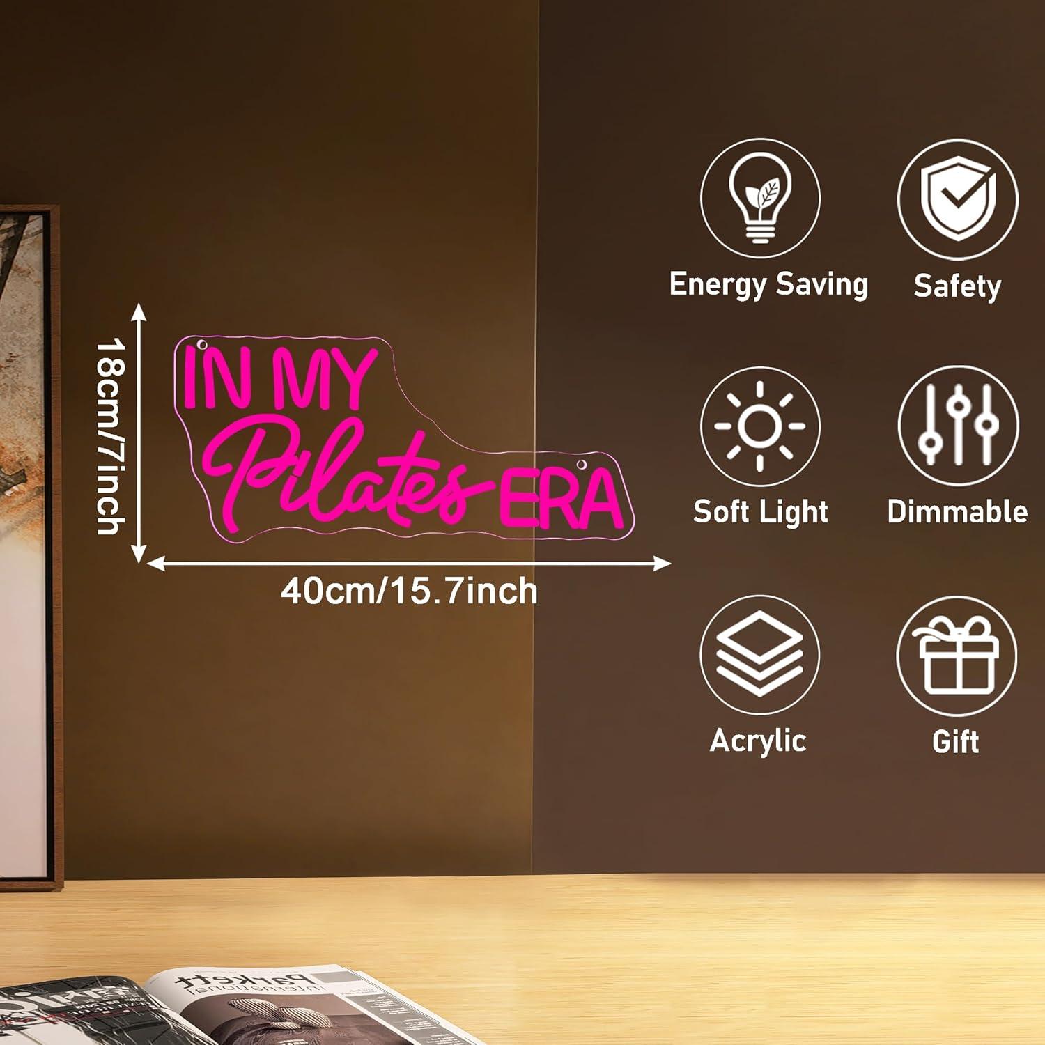 Lampu LED Neon Sign Dimmable E - Home Gym Yoga Room ulasan dan harga