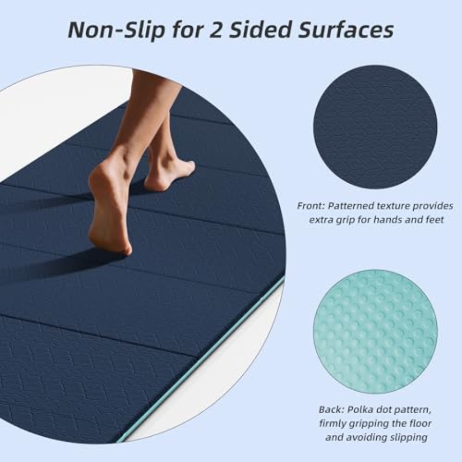 Matras Yoga Lipat untuk penggu - Home Gym Yoga Mat ulasan dan harga