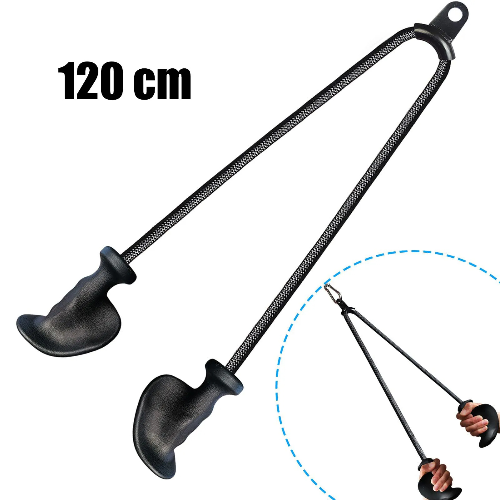 Tali trisep ergonomis, mudah d - Lat Pulldown Cable ulasan dan harga