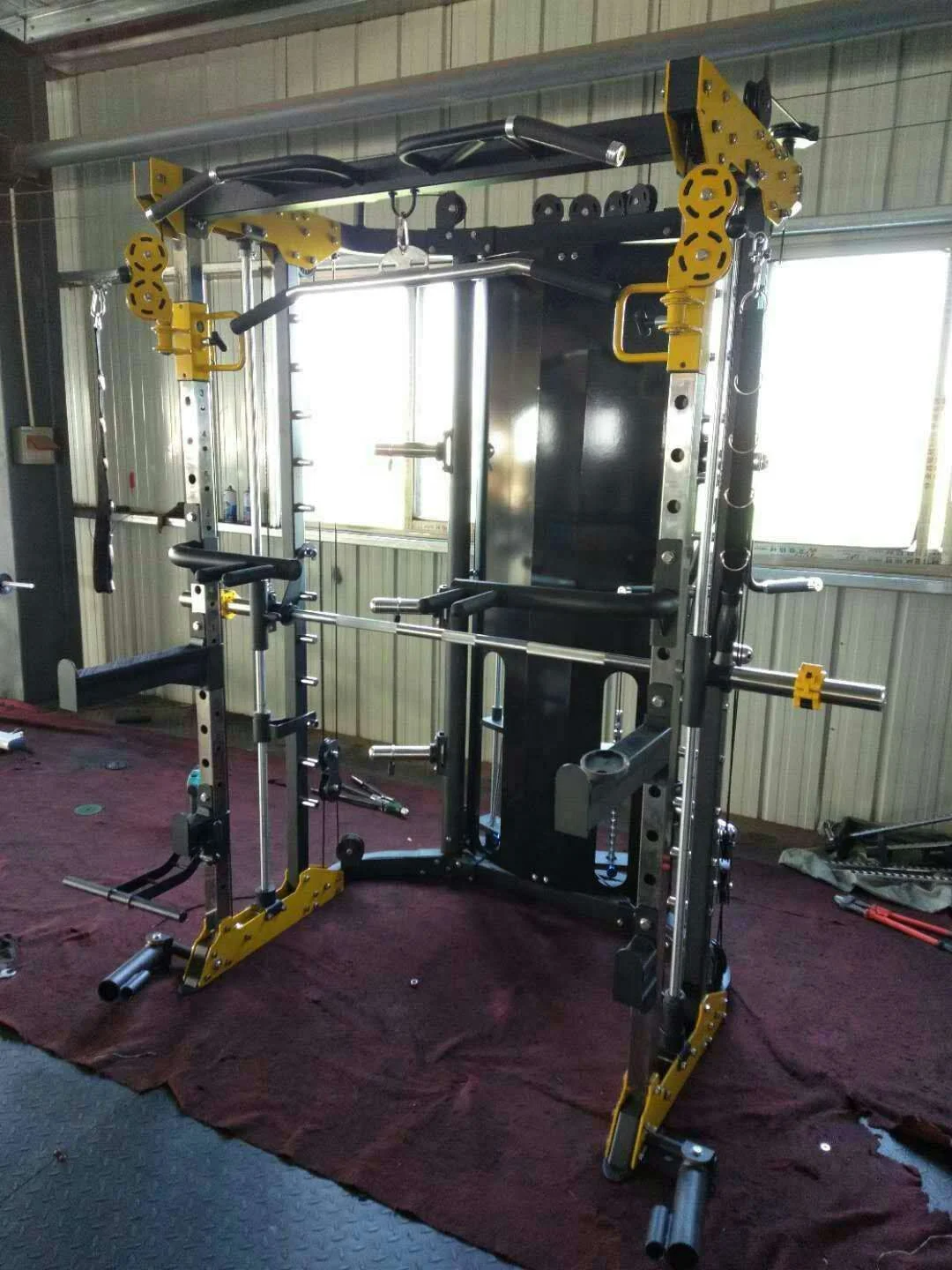 2026 Peralatan Gym Rumah Serba - Home Gym With Smith Machine ulasan dan harga