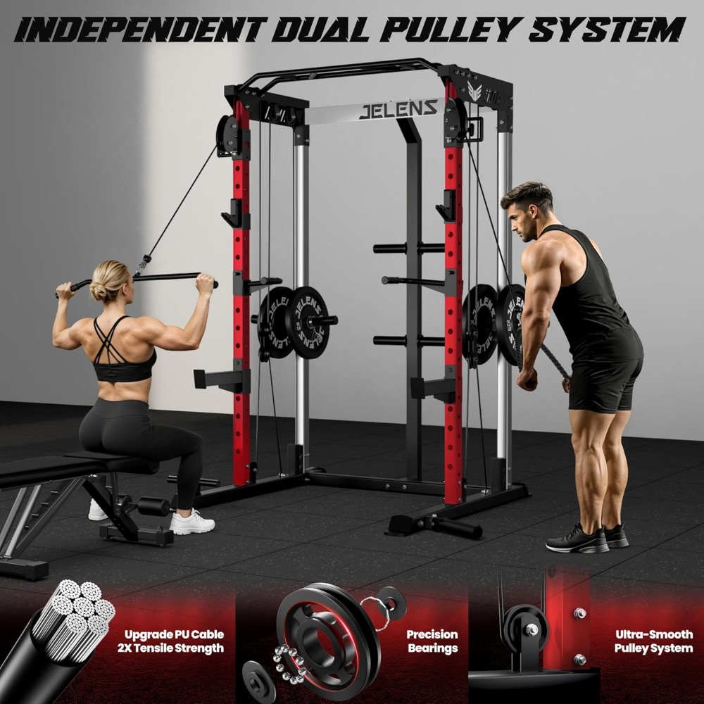 Rak Power Multi-Fungsi 2000LBS - Home Gym All In One ulasan dan harga