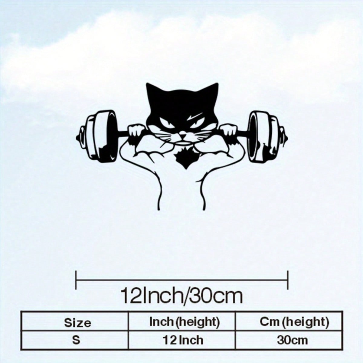 CIFbuy Seni Dinding Logam Kuci - Home Gym Decor ulasan dan harga