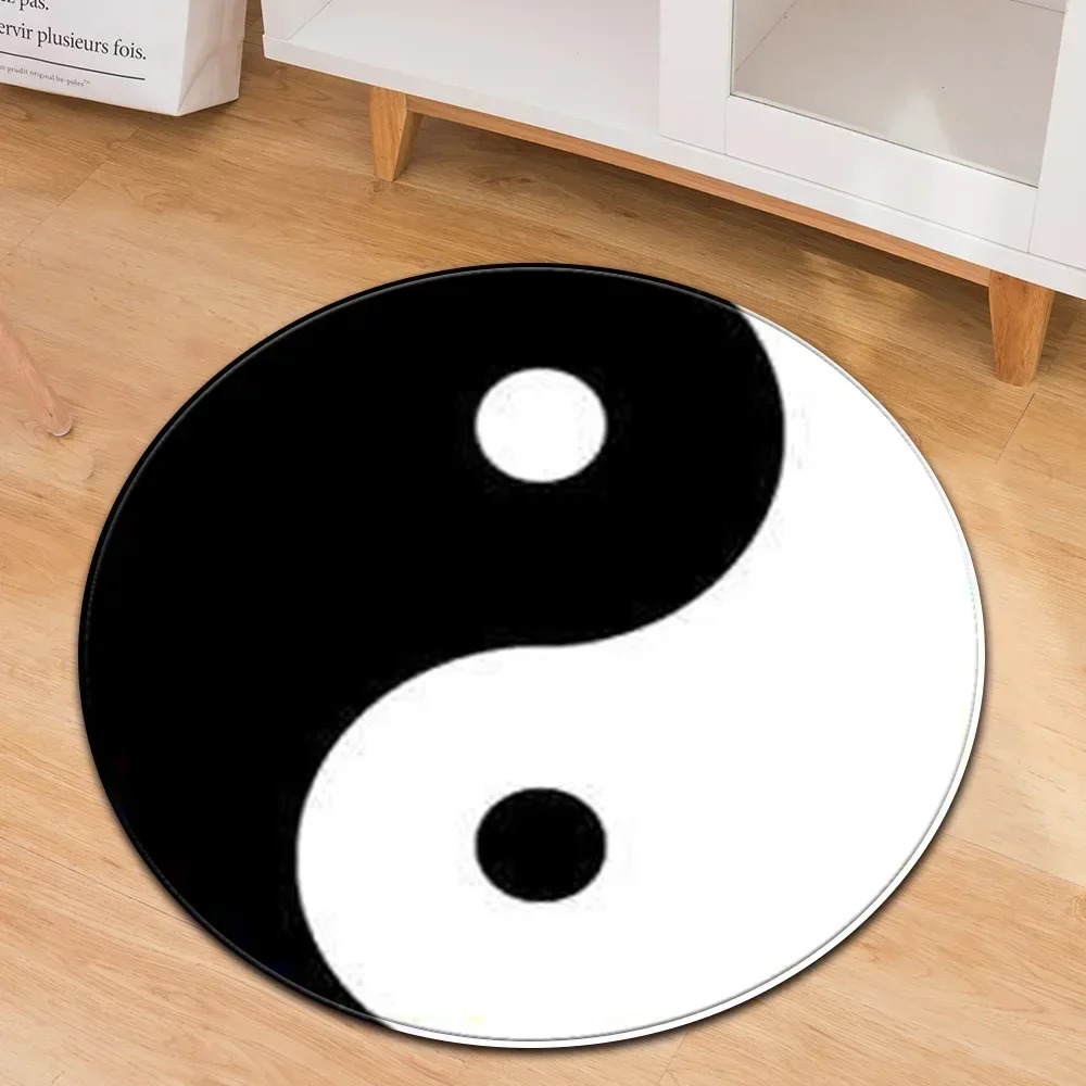 Yin Yang Taiji Karpet Bulat Bu - Home Gym Yoga Mat ulasan dan harga