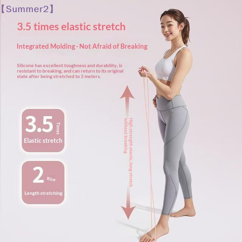 【Xia2】Tali Tarik Silikon Bentu - Home Gym Needs ulasan dan harga