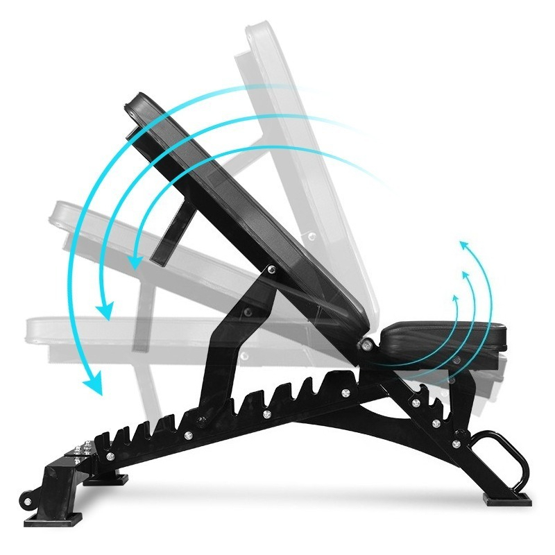 Bangku Dumbbell Logam Komersia - Home Gym Bench ulasan dan harga