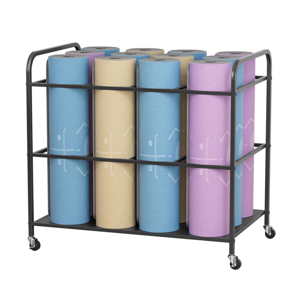 Rak Penyimpanan Matras Yoga de - Home Gym Yoga Room ulasan dan harga