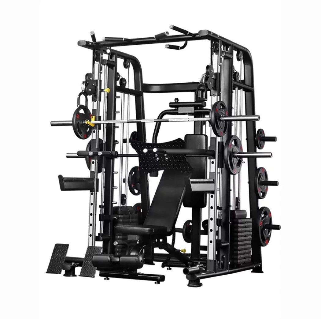 Rak Kombinasi Power Rack Smith - Home Gym With Smith Machine ulasan dan harga