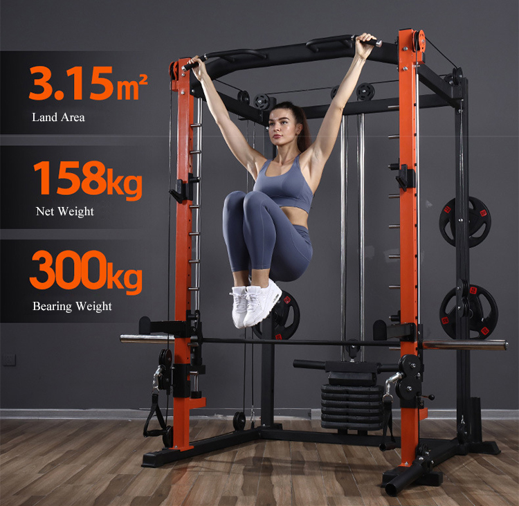 Peralatan Gym Rumah Multifungs - Home Gym With Smith Machine ulasan dan harga