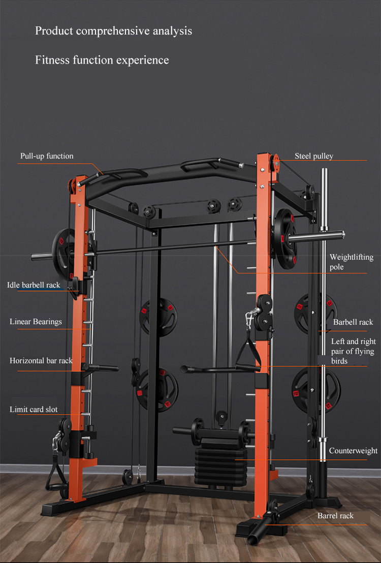 Peralatan Gym Rumah Multifungs - Home Gym With Smith Machine ulasan dan harga