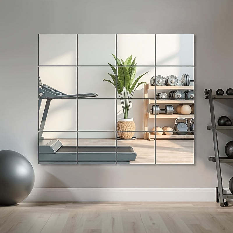 Stiker Cermin Akrilik Bandwago - Home Gym Needs ulasan dan harga