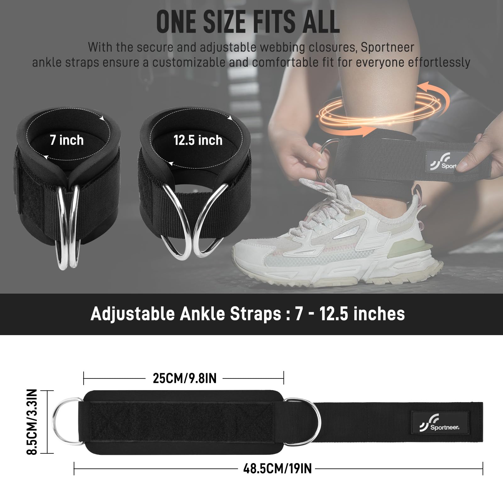 Sportneer Tali Pergelangan Kak - Home Gym All In One ulasan dan harga