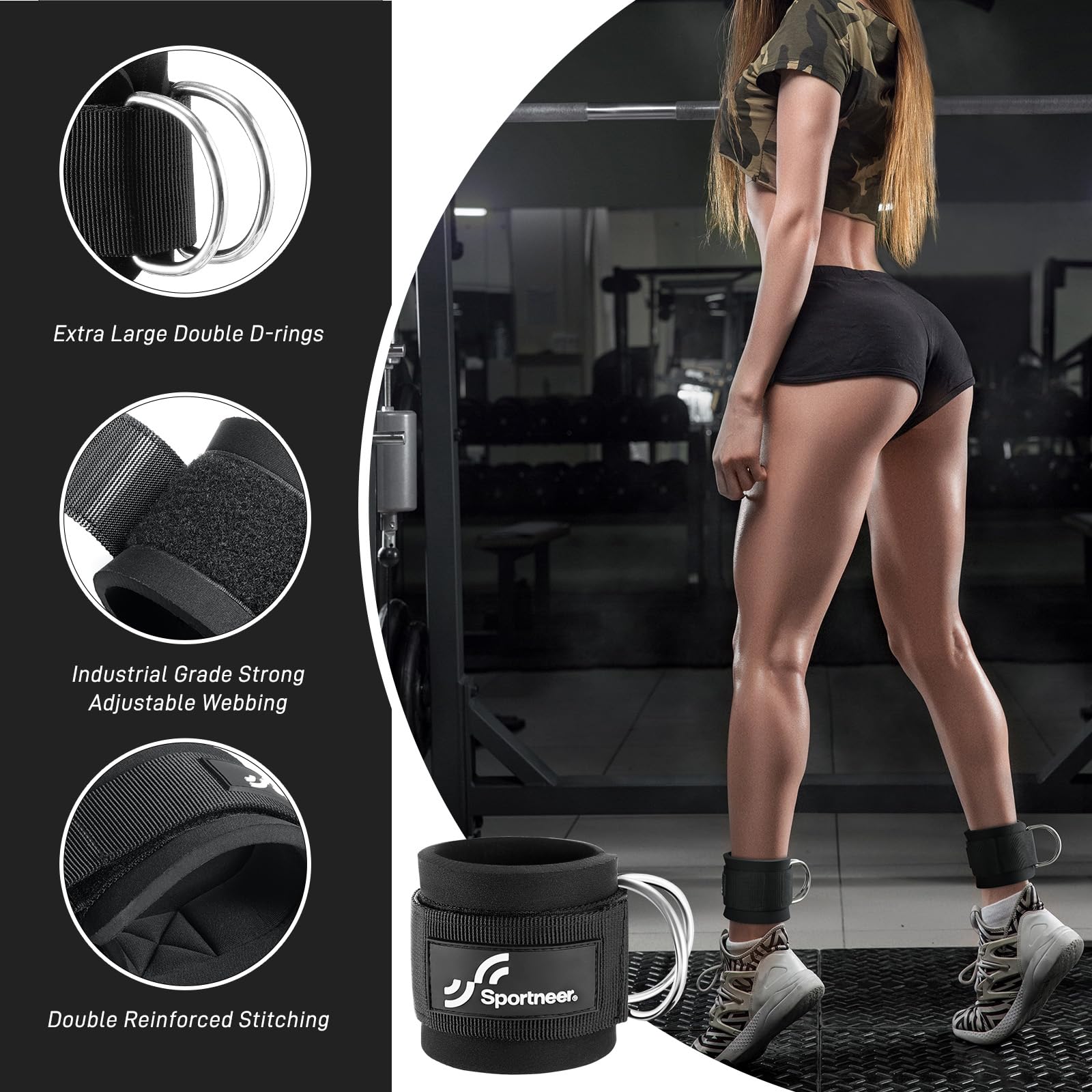 Sportneer Tali Pergelangan Kak - Home Gym All In One ulasan dan harga