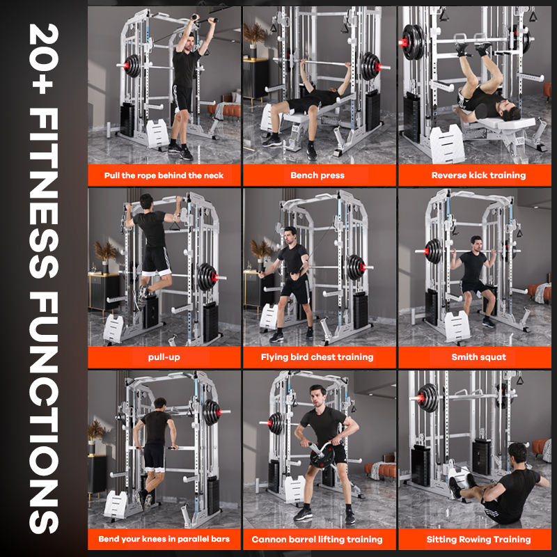 Peralatan Gym Rumahan dari Pab - Home Gym With Smith Machine ulasan dan harga