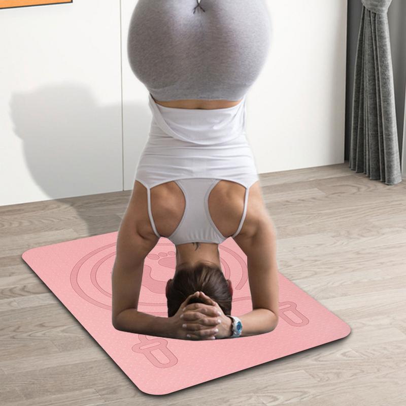 Matras Lompat Tali 6mm Bahan T - Home Gym Yoga Mat ulasan dan harga