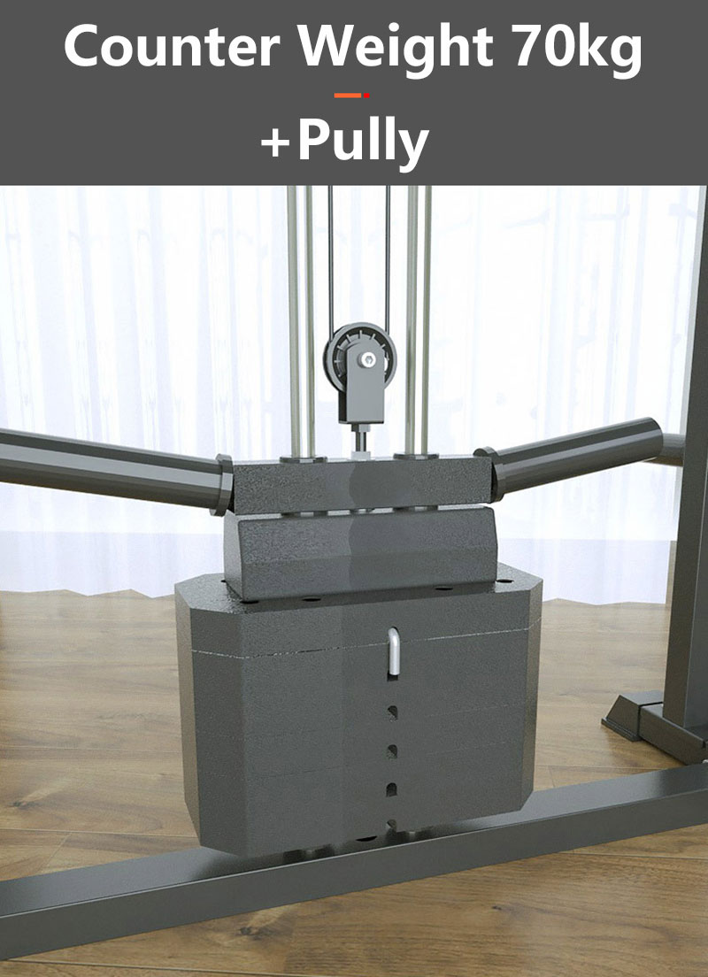 Sistem Mesin Smith Rak Multifu - Home Gym With Smith Machine ulasan dan harga