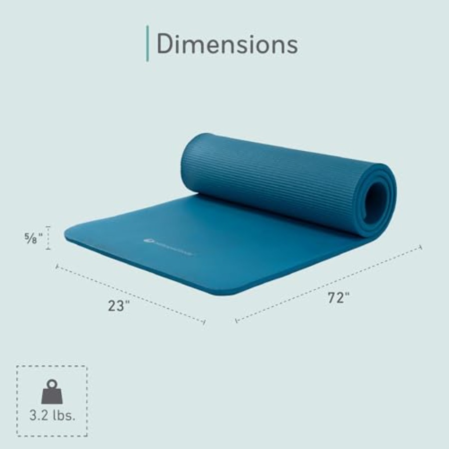 Matras Pilates dan yoga untuk  - Home Gym Yoga Mat ulasan dan harga
