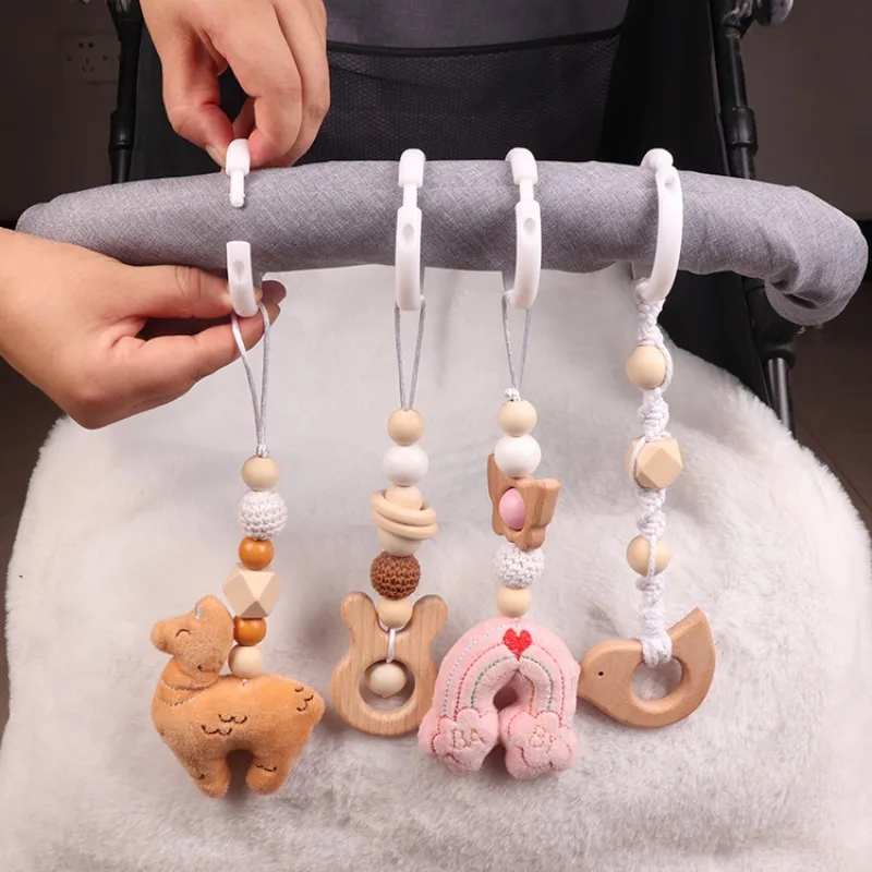 6 Buah Mainan Bayi Kayu Beech  - Home Gym Decor ulasan dan harga