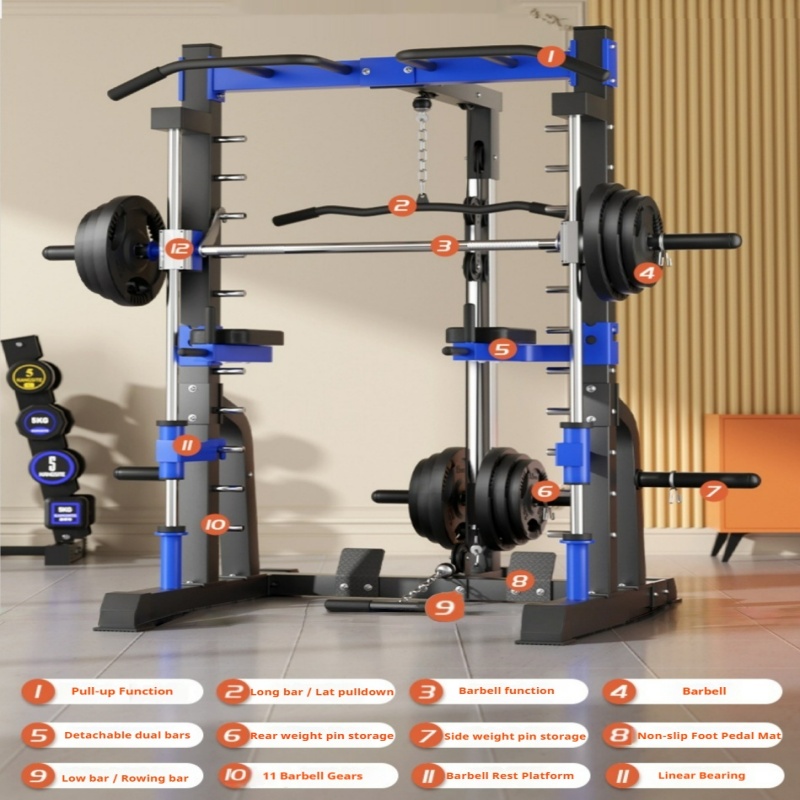Rangka latihan multifungsi unt - Leg Press Machine ulasan dan harga