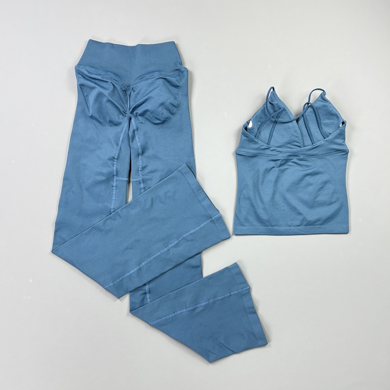 2Pcs Set Yoga Wanita Tanpa Jah - Home Gym Set ulasan dan harga