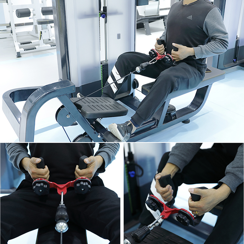 Mesin Kabel Pulley Gym Bar Pul - Cable Pulley System ulasan dan harga